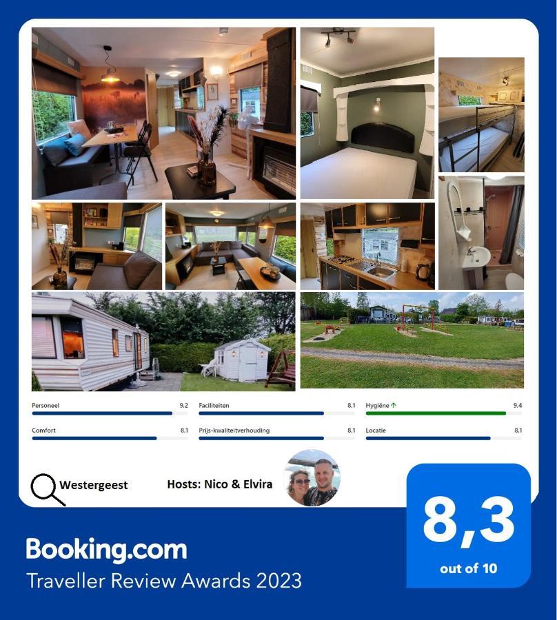 Familychalet De Schaapskooi, 6-Persons, Big Private Garden, Dogs Aloud Westergeest Εξωτερικό φωτογραφία